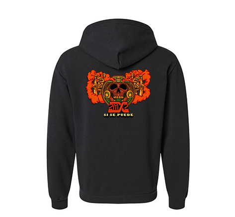 Black Si Se Puede Zip Up Hoodie